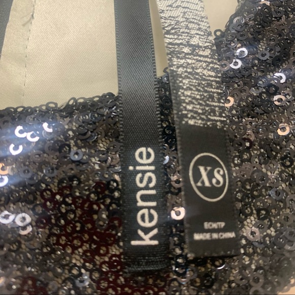 3/$20 Kenzie Little B&W Cocktail Dress XS - Picture 4 of 5